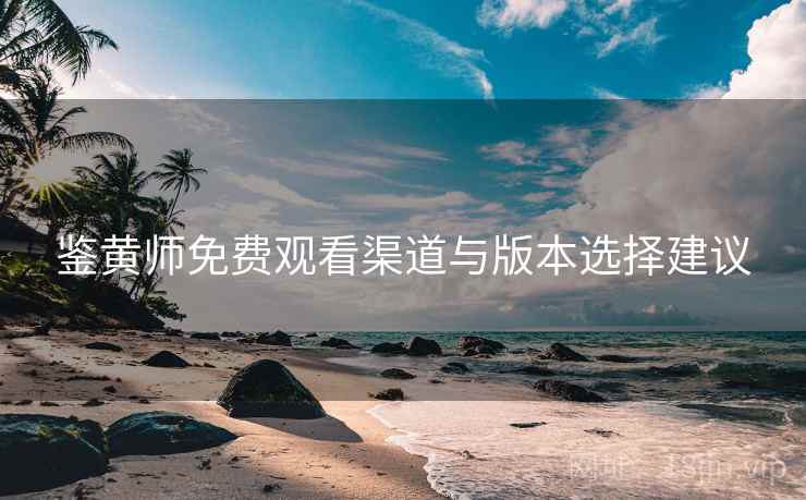 鉴黄师免费观看渠道与版本选择建议 第2张 鉴黄师免费观看渠道与版本选择建议 第2张