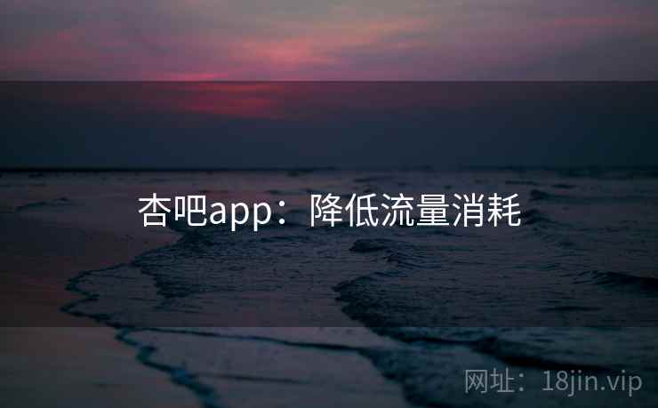 杏吧app:降低流量消耗 第2张 杏吧app:降低流量消耗 第2张